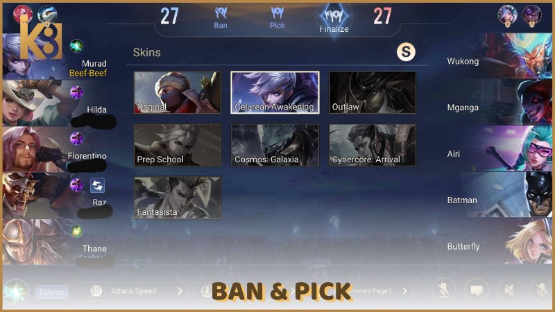Ban & Pick